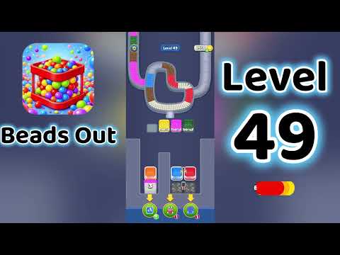 Beads Out Level 49: Fragmented Terrain Jumps