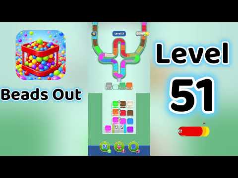 Beads Out Level 51: Trees and Split-Flow Routing