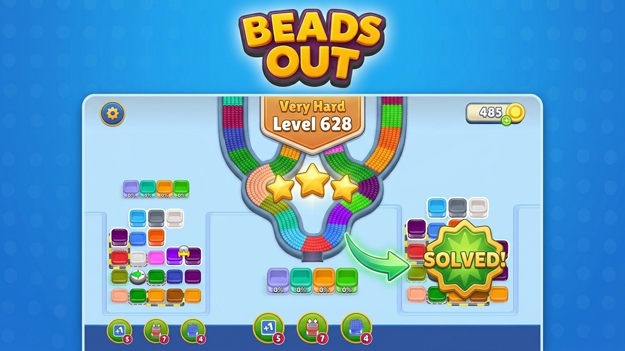 Beads Out Level 628