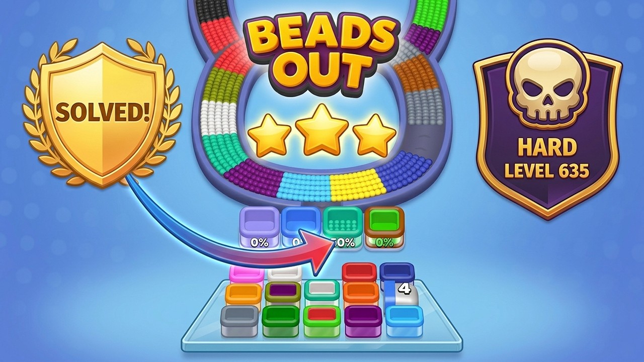 Beads Out Level 635